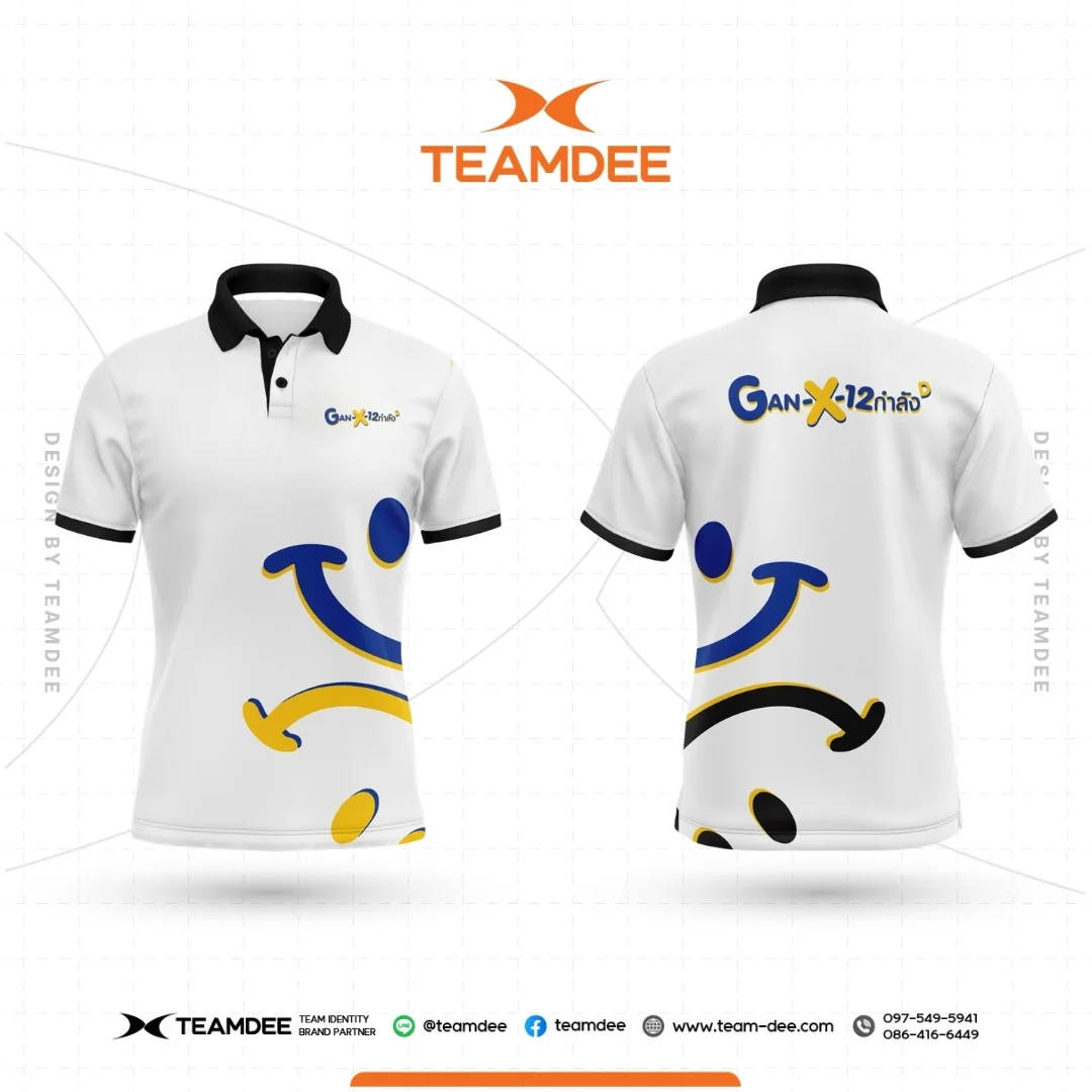 สั่งทำเสื้อโปโลพนักงาน ผ้าสปอร์ตไมโครระบายอากาศ
