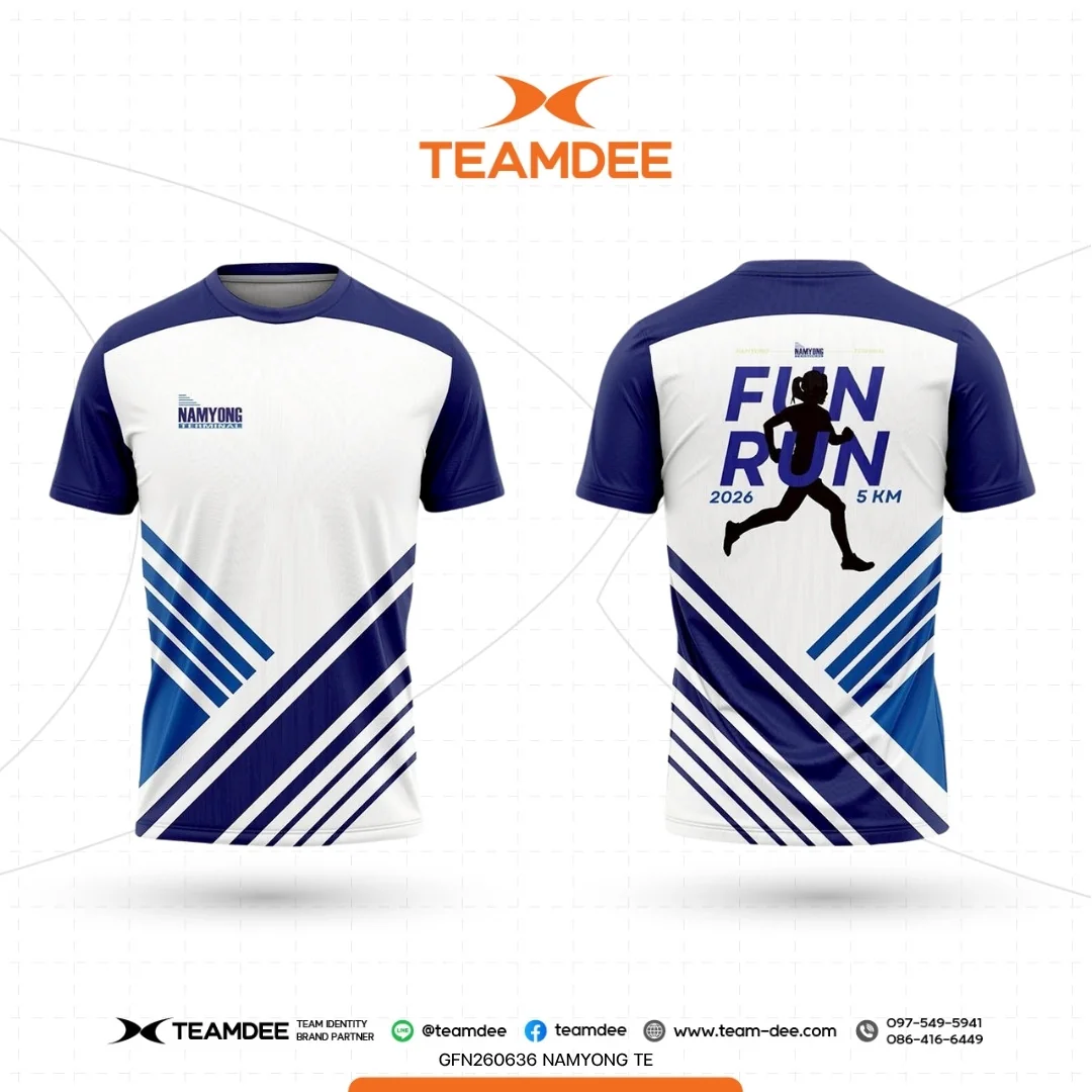 รับผลิตเสื้อวิ่งมาราธอน ผ้า Sport-Tech เบาหวิว